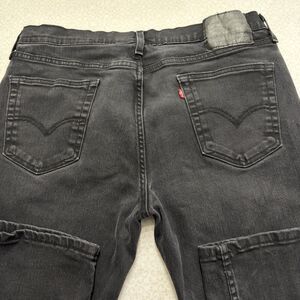 Levi’s 514 Straight Fit Black Jeans Men’s (W34 L28) Authentic